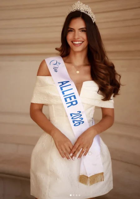 Miss Auvergne 2026 : qui est Lina Berthelier, élue à Vichy dans l'Allier ?