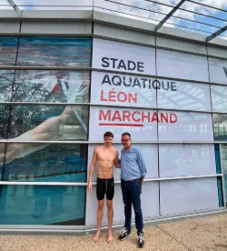 Vichy : le stade aquatique rebaptisé Léon Marchand, une première en France