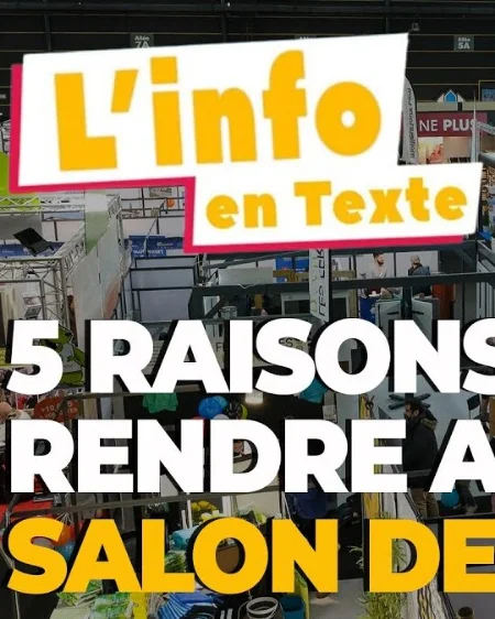 TOP 5 DES RAISONS DE TE RENDRE AU SALON DE L'HABITAT !