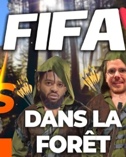 [ LA VRAIE VISITE ] JOUER À FIFA DANS UN CHATEAU VS DANS UNE FORÊT