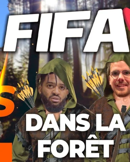 [ LA VRAIE VISITE ] JOUER À FIFA DANS UN CHATEAU VS DANS UNE FORÊT