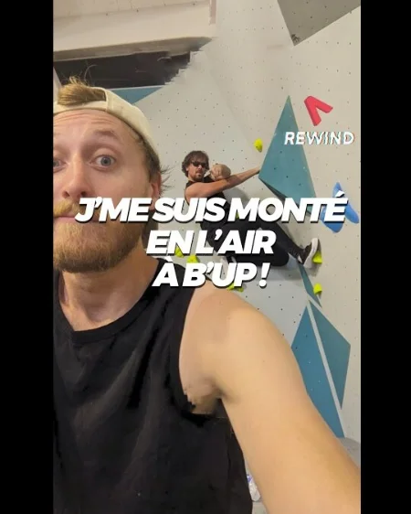 J'ME SUIS MONTÉ EN L'AIR À B'UP