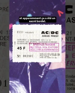 LES FAITS SURPRENANTS EN AUVERGNE - ACDC À LA MAISON DES SPORTS
