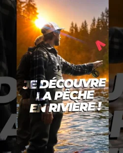 Au bout de toute cette matinée d'efforts... une truite magnifique au bout de ma ligne.