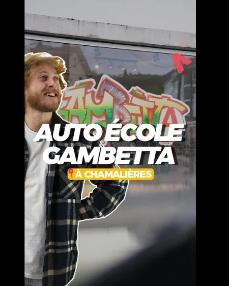 L'AUTO ÉCOLE GAMBETTA À CHAMALIÈRES