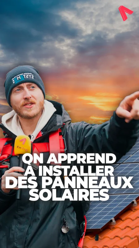 On apprend à installer des panneaux solaires !