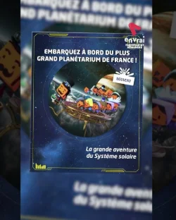 Pas besoin d'être astronaute pour explorer l'univers… il suffit d'aller à Vulcania