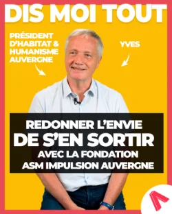 Redonner l'envie de s'en sortir avec la fondation ASM Impulsion Auvergne