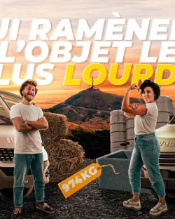 Qui ramènera l'objet le plus lourd ? 🔥