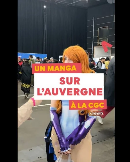 UN MANGA SUR L'AUVERGNE À CLERMONT GEEK CONVENTION