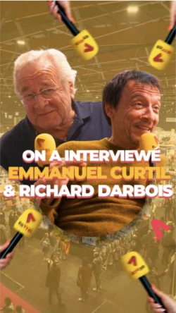 RICHARD DARBOIS ET EMMANUEL CURTIL À LA CLERMONT GEEK CONVENTION