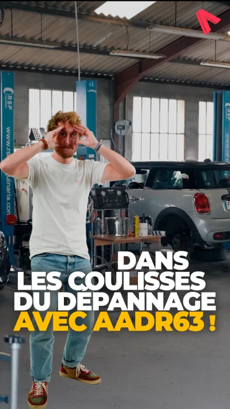 Une journée dans la peau d’un dépanneur avec AADR 63 !