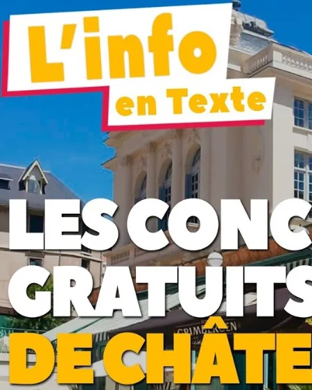 L'info en texte | Les concerts gratuits de Châtel-Guyon